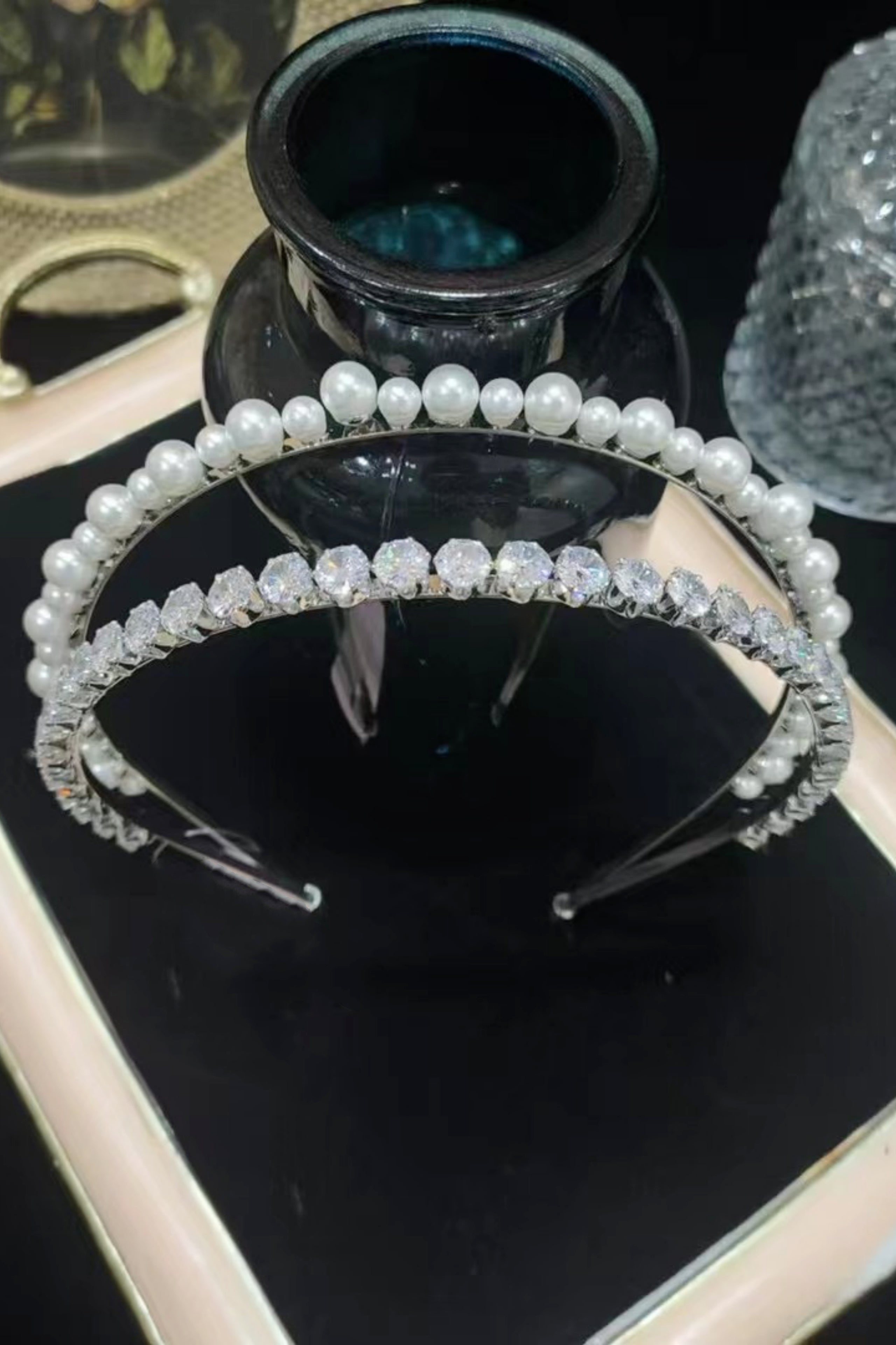 Stirnbänder Haarschmuck Hochzeit Kopfschmuck h700