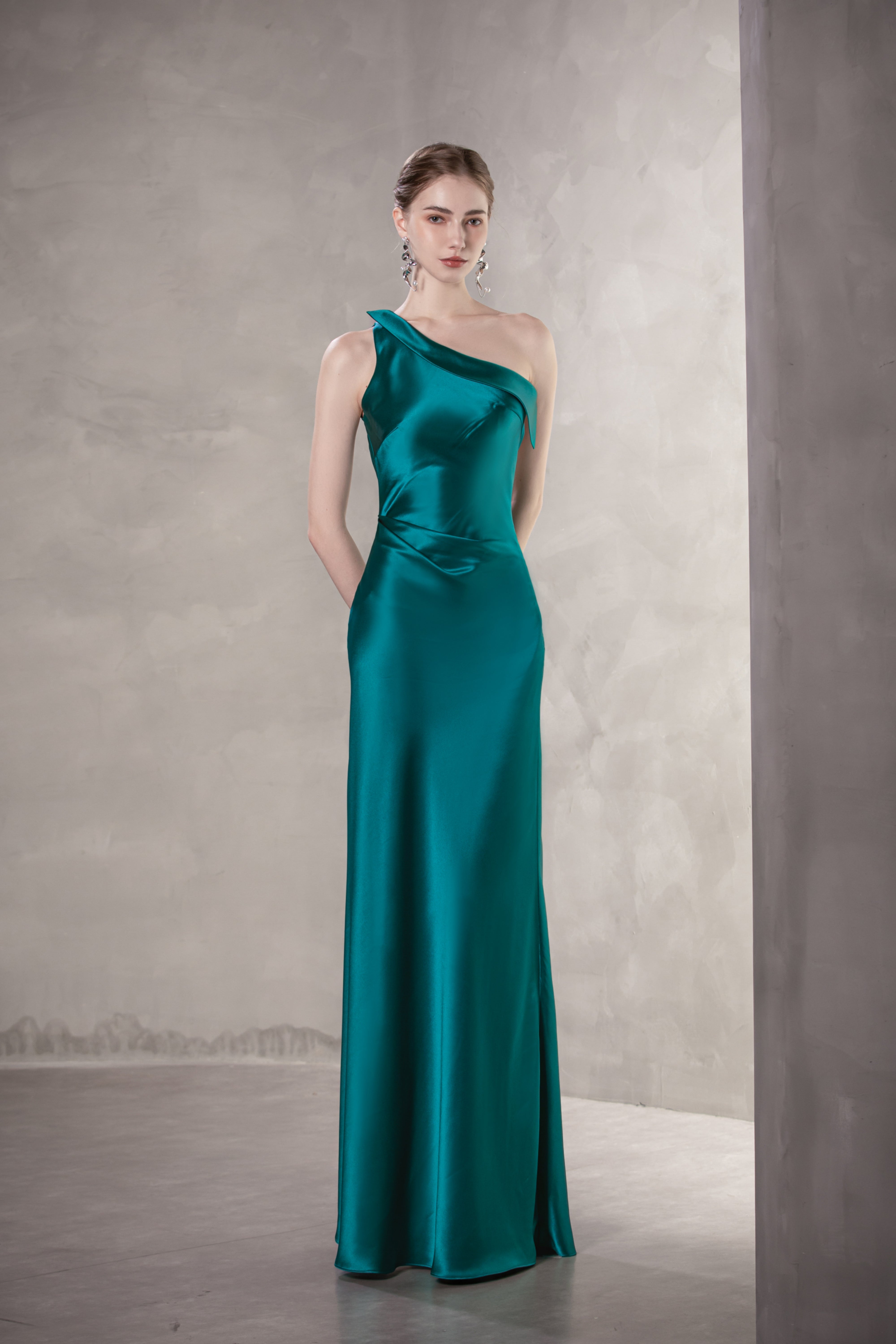 Einhornschimmer Brautjungfernkleid