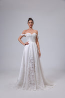 Brautkleid aus Satinspitze LVB2529