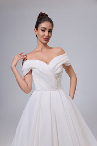 elegantes hochwertiges Organza-Brautkleid LVB2531
