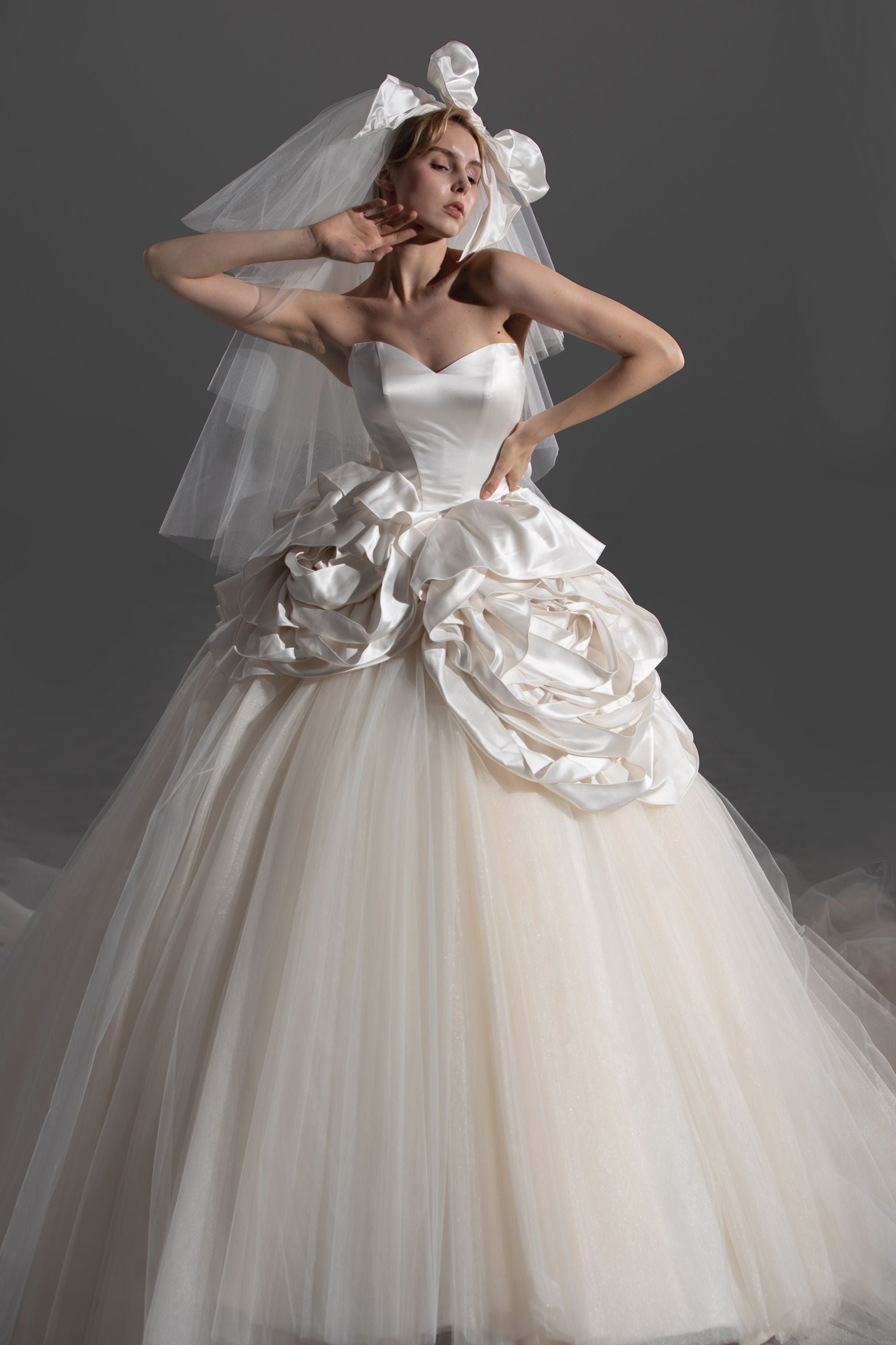 Luxus Ballkleid Brautkleid LWD24110