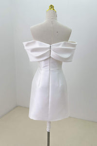 Knielanges handgemachtes Hochzeitskleid, kurzes Brautkleid LVB2526