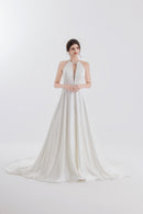 Designer-Brautkleid aus Satin LVB2611