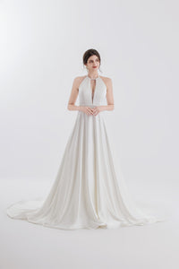Designer-Brautkleid aus Satin LVB2611