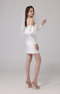 Kurzes Brautkleid LVB2633