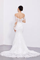 Rückenfreies, vom Garten inspiriertes Brautkleid aus Spitze mit sexy Details LVB2672