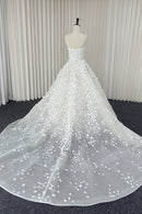 Hochzeitskleid / Brautkleid（inklusive Schleier und Handschuhe) LVB2707