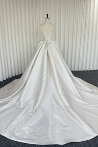 Satin Brautkleid / Hochzeitskleid LVB2709