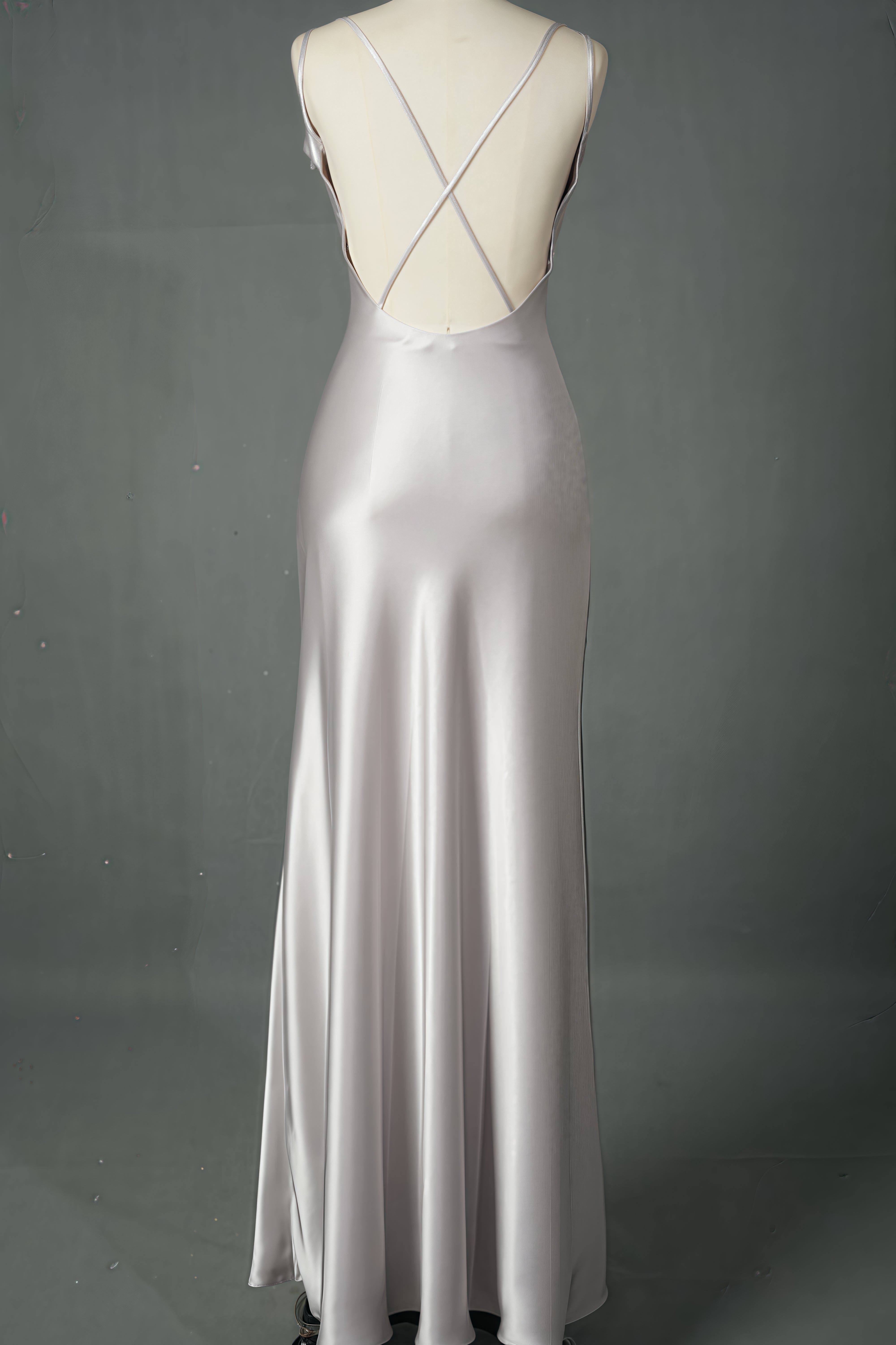 Mondlicht-Silhouette Brautjungfernkleid